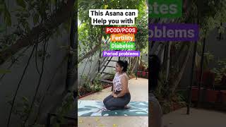 Asana for PCOD/PCOD, Fertility… #yoga #youtubeshorts #shortsvideo #shorts