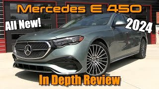 2024 Mercedes-Benz E450 4MATIC: Start Up, Test Drive & In Depth Review