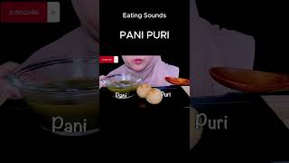 ASMR - PANI PURI Eating Sounds