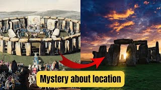 Who determined the location for the construction of Stonehenge?