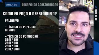 Ajudando a desbloquear: Técnica do Pomodoro.