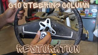 C10 STEERING WHEEL/TURN SIGNAL SWITCH REMOVAL