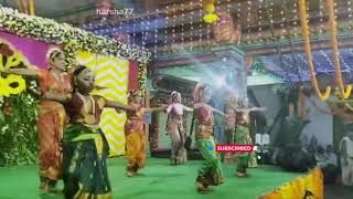 Traditional Bharatanatyam Dance Celebrating Ganesh Chaturthi at the Temple#subscribe #viralvideo 🙏