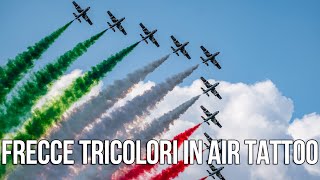 Frecce Tricolori in Air Tattoo Air Show