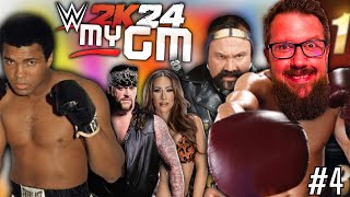 WWE 2K24 MyGM - HALL of FAMER wird zum PROBLEMFALL! #4 🥊🙄😂