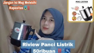 Riview Mug Listrik | Mug Pemanas Air Electric Heating cup