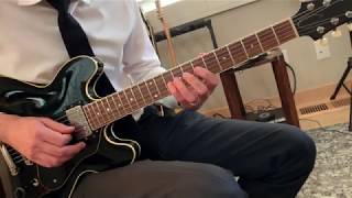 Short Chord Tone Based Blues Lick Over a I - IV Chord Progression