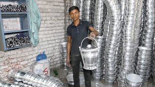 Manufacturing Full Process of Aluminum Bucket