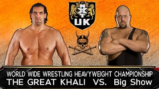 World Heavyweight Championship Match | The Great Khali vs The Big Show