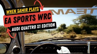 When Samir plays EA SPORTS WRC 😂 | Audi S1 Quattro | Simracing