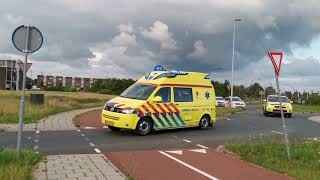 A1 Silverline Ambulance 02-113 Leeuwarden met spoed naar het MCL