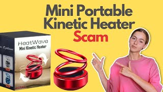 Fake Mini Portable Kinetic Heater scam on Social Media