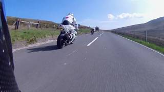 isle of man TT 2016 1st run of one way mountain section