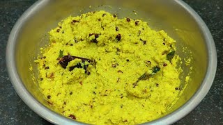 🥥 Simple and tasty Coconut chutney 🥥 | Kobbari pachadi| Quick and easy delicious recipe 😋🤤