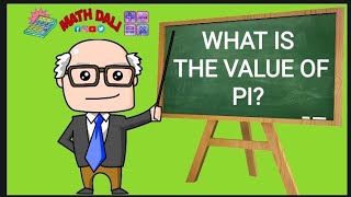 WHAT IS THE VALUE OF PI?|MATH DALI