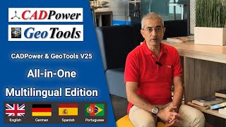 CADPower and GeoTools V25 All-in-One Multilingual Edition |  #cad #cadpower #geotools #cadsoftware