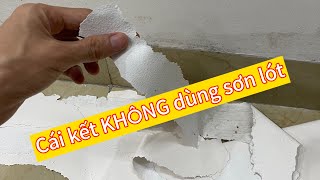 Tác Hại Không Dùng Sơn Lót Cho Tường