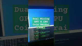 Dual Mining GPU & CPU Coin Neurai XNA