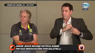 Jorge Jesus ficou triste