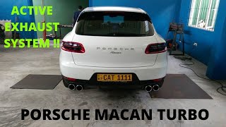 Porsche Macan sports exhaust system