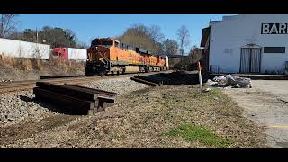 Amtrak 19 and NS 283 @ Mableton, GA