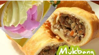 Mukbang|Nigeria Ice Cream with Meat pie