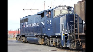 HD Pan Am Railways Action Includes Street Running Local and Amtrak Downeaster's Mid November 2021