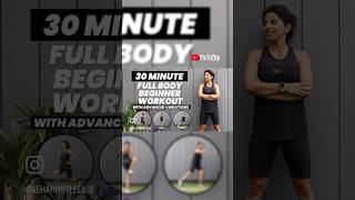 30 mins No Repeats, Full Body, beginner workout trailer! Refer to long videos 👍