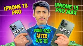 iPhone 13 HD + Extreme BGMI Test After iOS 18 | This Experience Was Unexpected !