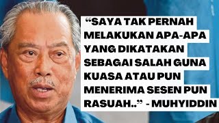 MUHYIDDIN UMUM KEJUTAN BUAT SEMUA AHLI PERIKATAN NASIONAL! LIHAT INI...