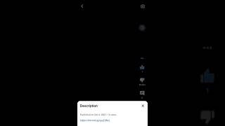How to Click the description in short videos