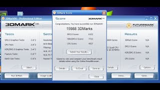 WIN XP Q6600 2.9Ggz HD 6850 2Gb в 3DMark06