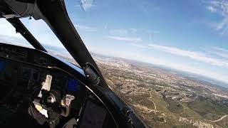 Global 6000 Landing Marseille, France (LFML)