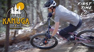 SO GOOD! | Blake's First Time Riding at Ride Kanuga Bike Park