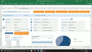 Rechnungen erstellen mit Excel - Der Finanzwerker Tutorial