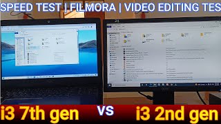 Intel i3 7100u vs Intel i3 2100 Speed Test