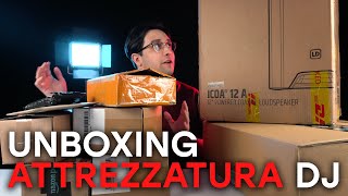 UNBOXING DI NUOVA ATTREZZATURA | DJ, Audio, Luci 💸💸