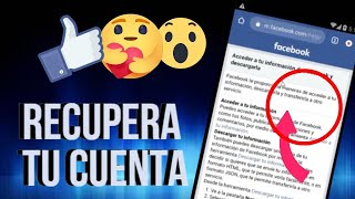 ✔️ COMO RECUPERAR UNA CUENTA INHABILITADA O BLOQUEADA DE FACEBOOK | NUEVO FORMULARIO ACTUALIZADO!