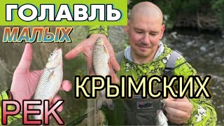 Ловля голавля на малых Крымских реках. Тестирую спиннинг Chub Killer от мастерской BS Rods