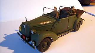 Airfix 1:32 Monty's Humber ww2  Painted!