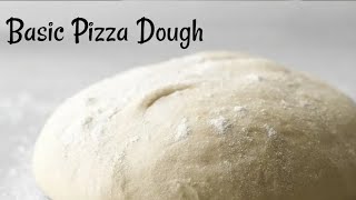 Quick and easy Homemade pizza dough recipe - pizza dough recipe