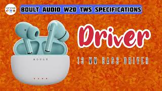 Boult Audio W20 TWS | Best TWS Under 800 In 2024 | Boult Audio W20 TWS Review | Hmp Store