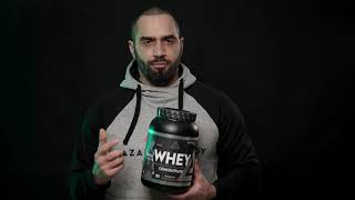 Lazar Angelov Nutrition - A WHEY for the tough times - LA BlackLine Whey 1000g