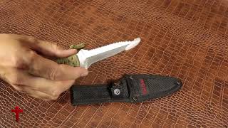 UNBOXING: Classic Serrated Throwing Knife Grand Way FL 16708