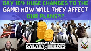 Day 184: Huge Changes to the Game! How will they Affect our Plans?!?