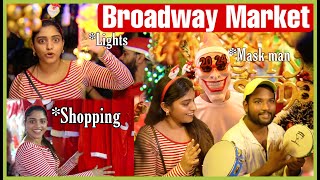 Starting Rs 5/- 😱 Christmas Shopping In Broadway Market Ernakulam 2023 | Best Place for Christmas