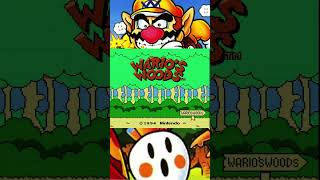 Wario's Wood's for NES on original hardware  #warioswoods #wario #nintendo #nes #mario