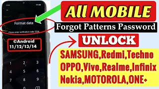 How To Reset Android Phone Forgot Password Lock | Unlock Mobile Password Without Data Loss