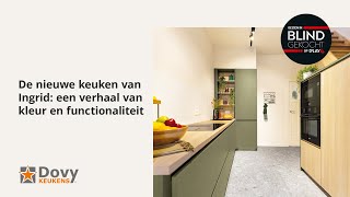 De nieuwe keuken van Ingrid: een verhaal van kleur en functionaliteit (Blind Gekocht)