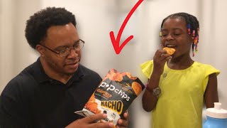 Tasting the New GARFIELD Chips…. *WOW*